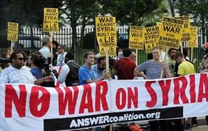 Demonstrations in Several Countries against Attack on Syria