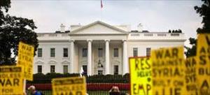 Augmentation des protestations USA pour l'attaque possible sur la Syrie