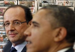 Syrie: Hollande «piégé» par la reculade d’Obama, selon la presse française