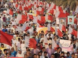 بحرین کے لوگوں کی طرف سے قاتلین شہداء کے قصاص کا مطالبہ