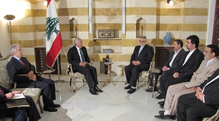 Délégation iranienne rencontre le président du Liban