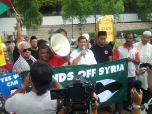 NGO serah memo bantah serangan ke atas Syria