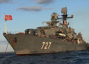 Russia Sends Warship with ’Special Cargo’ toward Syria