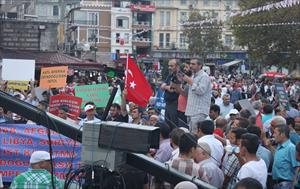 İstanbul'da "Savaşa Hayır" Sesleri Yükseldi