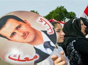 Акция протеста египтян против нападения США на Сирию