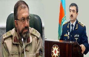 ИИР Сәрһәд Полисинин команданы Азәрбаjҹанда сәфәрдәдир