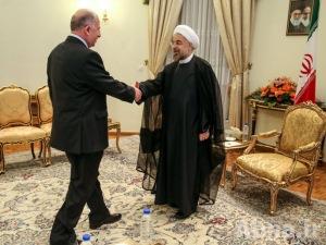 «النجيفي» يبحث مع «الشيخ روحاني» في طهران التعاون الثنائي ومستجدات الاوضاع الاقليمية