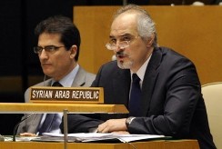 Al-Jaafari s'en est pris au rapport partial publié sur l'usage de l'arme chimique dans la banlieue de Damas