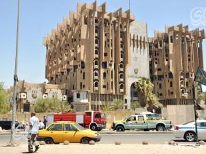 مقتل واصابة 10 اشخاص بانفجار مفخخة قرب وزارتي التربية والصناعة في بغداد