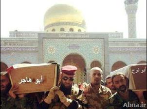 بالصور / تشييع الشهيدين "ابو هاجر" و"ابو نوح" في دمشق