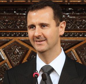 Bashar al Assad lobt die Unterstützung Syriens durch Russland