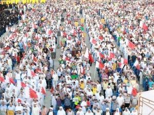 اعتصام حاشد بالمنامة تنديدا باغلاق المجلس العلمائي واعتقال «المرزوق»