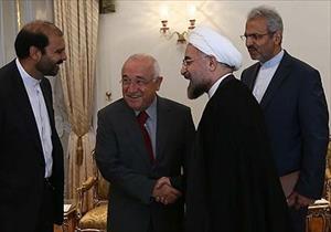 Çiçek, Ruhani ile görüştü