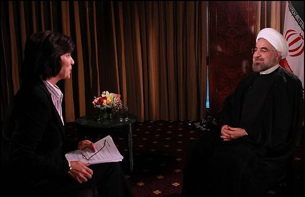 صدر ڈاکٹر حسن روحانی کا امریکی چینل سی اين این کو انٹرویو : تصویری رپورٹ