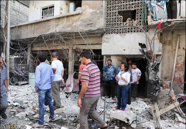 Terroristische Explosion in Damaskus