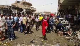 Baghdad market blast, 22 kiled, injured mostly Shia Muslims