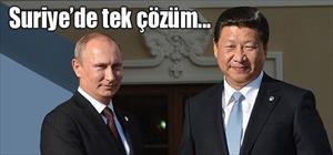 Çin ve Rusya'dan ortak Suriye bildirisi