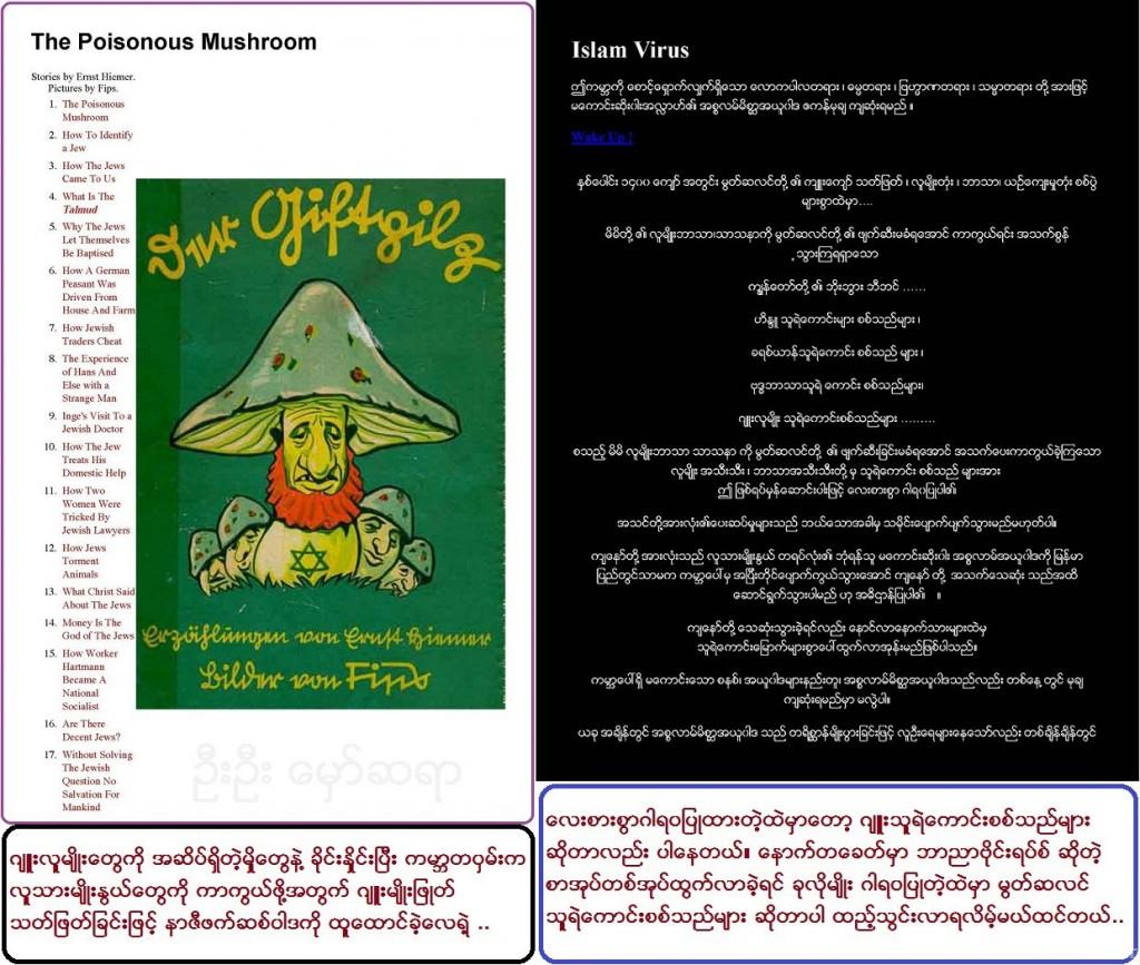 ျမန္မာ မြတ္စလင္မ္ မ်ားအား နာဇီ လုပ္ထံုးမ်ား ျဖင့္ စနစ္တက် ညွဥ္းပမ္းေနသည္