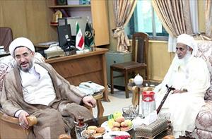 Pertemuan Mufti Besar Oman dengan Ayatullah Araki