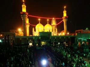 استبدال رايتي قبتي الإمامين الجوادين(ع) برايات سوداء