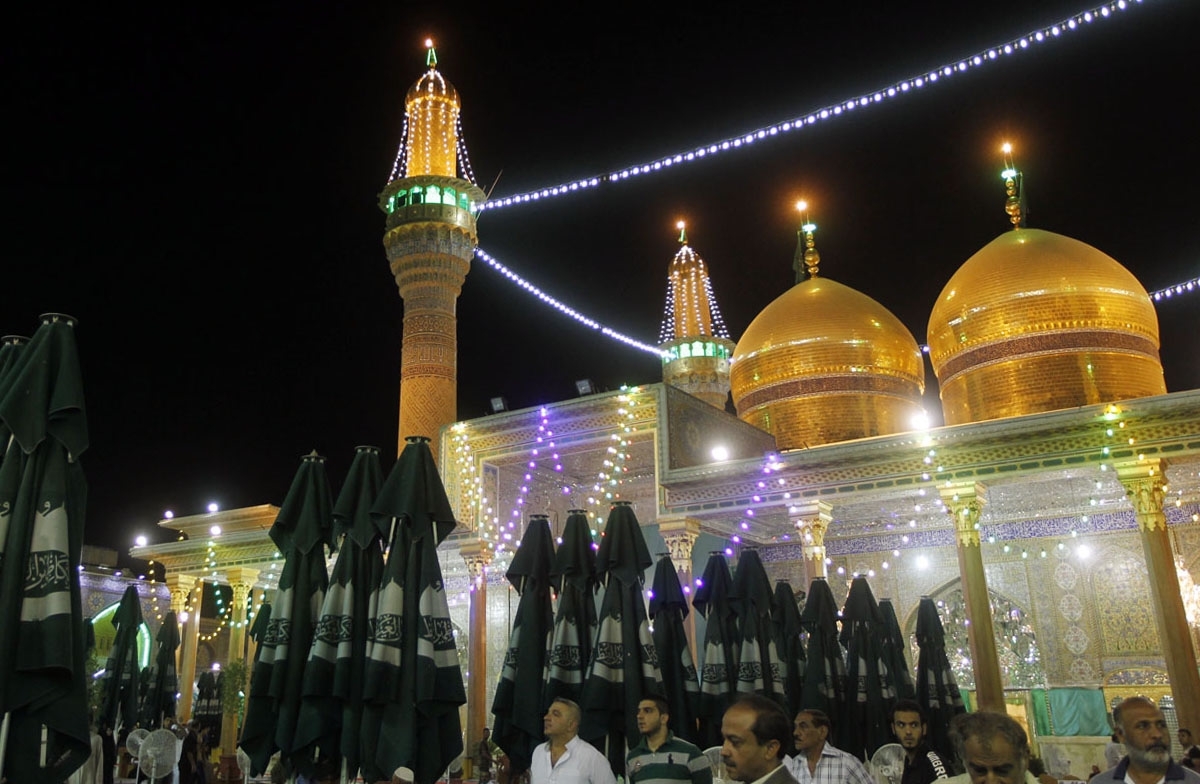 Der heilige Schrein von Imam Mohammad Taghi