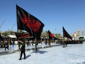 بالصور / خدام العتبتين الحسينية والعباسية يحيون ذكرى استشهاد الامام الجواد (ع)