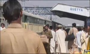 کراچی اور کوئٹہ سے عید اسپیشل ٹرینوں کی روانگی   	