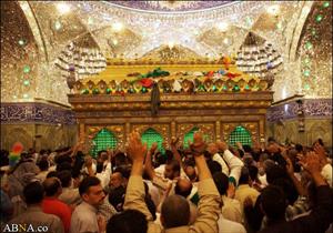 تصویری رپورٹ/ روضہ حضرت عباس (ع) دعائے عرفہ کی تلاوت