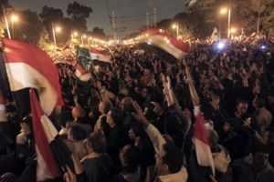 Egypte : manifestations, à Port Saïd