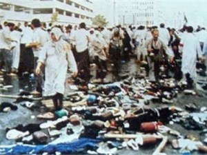 بیت اللہ کے زائرین کی مظلومانہ شہادت/ امام خمینی اور رہبر انقلاب کا رد عمل
