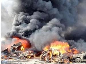 دمشق کے مضافات میں بم دھماکے میں کئی افراد ہلاک اور زخمی