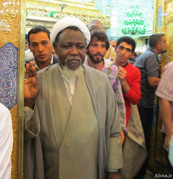 Senior Nigerian Shia cleric 'Sheikh Zakzaky' visit Najaf, Karbala in Iraq / Pics