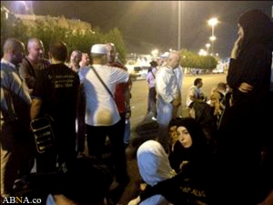 Jemaah haji Syiah dipukul  perusuh Wahabi