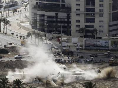 Tear-gas shells replace the Pearl as the symbol of Bahrain