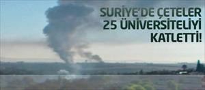 Suriye’de El-Nusra 25 üniversiteliyi katletti