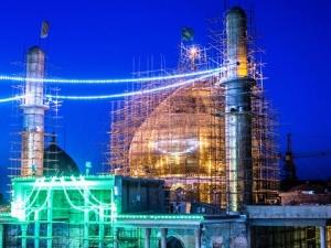 امام علی النقی اور امام حسن العسکری(ع) کے حرم کی تعمیر نو کے آخری مراحل + تصاویر