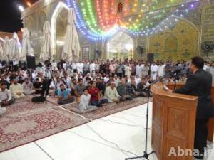 بالصور / العتبة العلوية تحتضن أمسية شعرية لرابطة شعراء سفير الإمام الحسين(ع)