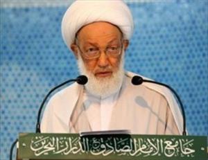 Ayətullah Şeyx İsa Qasim: Dünya qüdrətləri Xəlifə sülaləsinə qırıcı silahlar satmamalıdır
