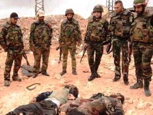 شام: دو سعودیوں سمیت درجنوں دہشت گرد ہلاک