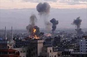 Israeli warplane raids Gaza