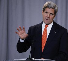 Kerry appelle l'Iran à prouver sa volonté de poursuivre un programme nucléaire pacifique