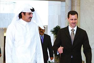 “El Emir Tamim de Qatar Envía Mensajes a Bashar al Assad”