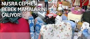 'Nusra bebek mamalarını çalıyor' iddiası