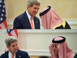سعودالفیصل جان کیری سے: ایران نے شام پر قبضہ کرلیا ہے