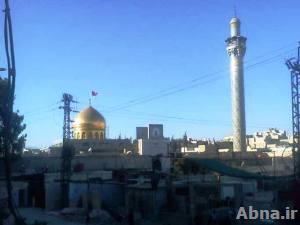 بالصور /  مسيرات حسينية في جوار مقام السيدة زينب (ع) في دمشق