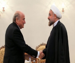 ایران، عالمی فٹبال میچوں کی میزبانی کے لئے تیار