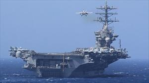 US warship departing Persian Gulf