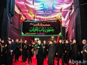 بالصور / موكب "طرف باب الخان" في حرم أبي الفضل العباس (ع)