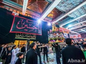 بالصور / موكب "طرف باب الطاق" في حرم أبي الفضل العباس (ع)