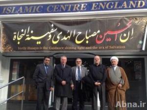 نائب الأمين العام للعتبة العلوية يقوم بجولة في المؤسسات والمراكز الاسلامية في لندن